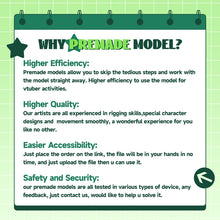 Load image into Gallery viewer, Premade Chibi VTuber Model-1