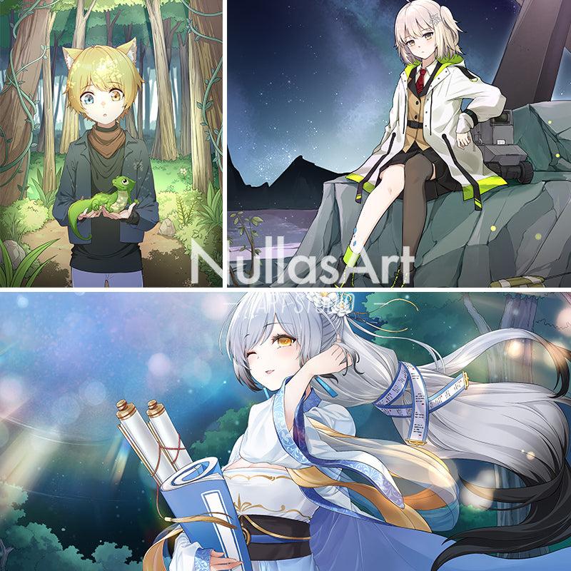Custom illustration anime/game character and fanart Art Commission