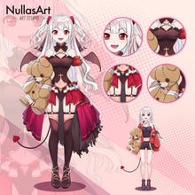 Load image into Gallery viewer, Custom kawaii Vtuber model Commission, Character Design, Cutting, Rigging package(OC/DND/Genshin/Furry/FFxiv/Fanart)