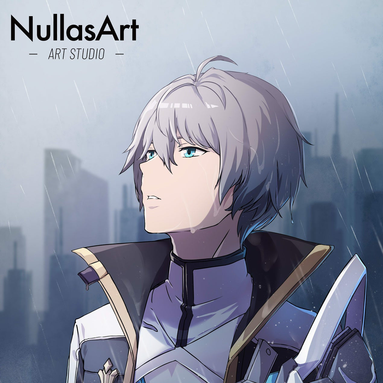 Custom Anime character portrait design commission(OC,Genshin,DND,FFxiv –  NullasArt