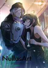 Load image into Gallery viewer, Custom Japanese Anime Style Couple Character Art Commission
